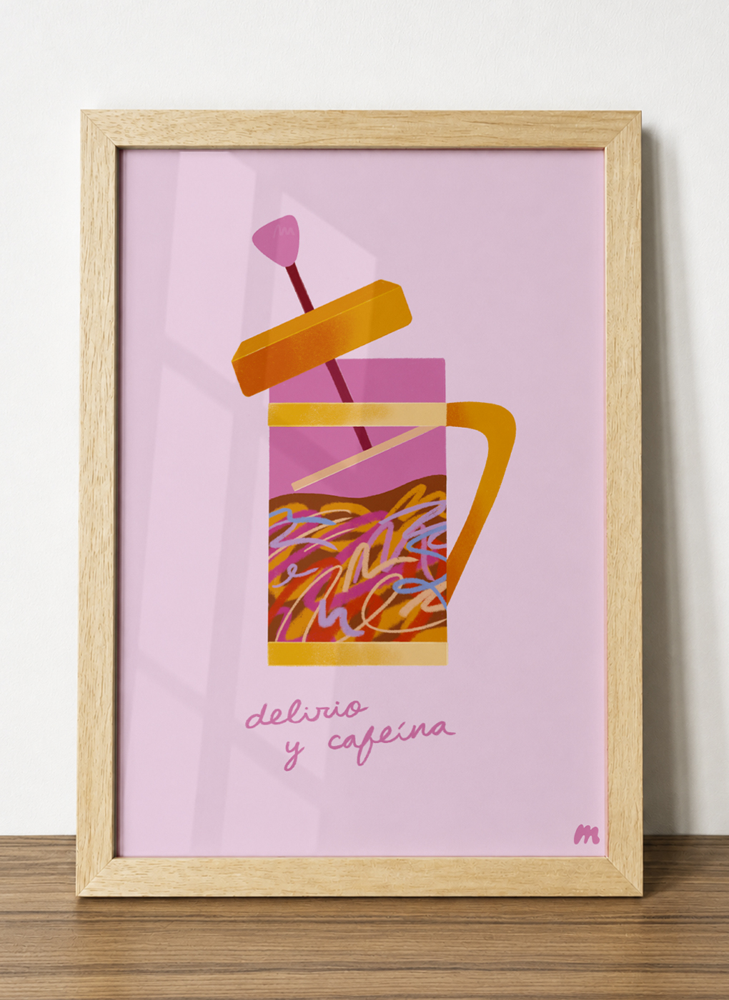 Print Guía de café en tamaño 30x40 cm